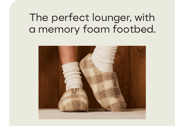 The perfect lounger, with a memory foam footbed.