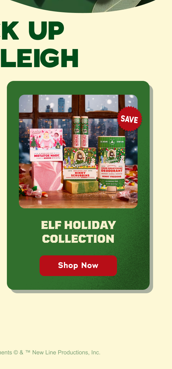 Elf Holiday Collection - Shop Now