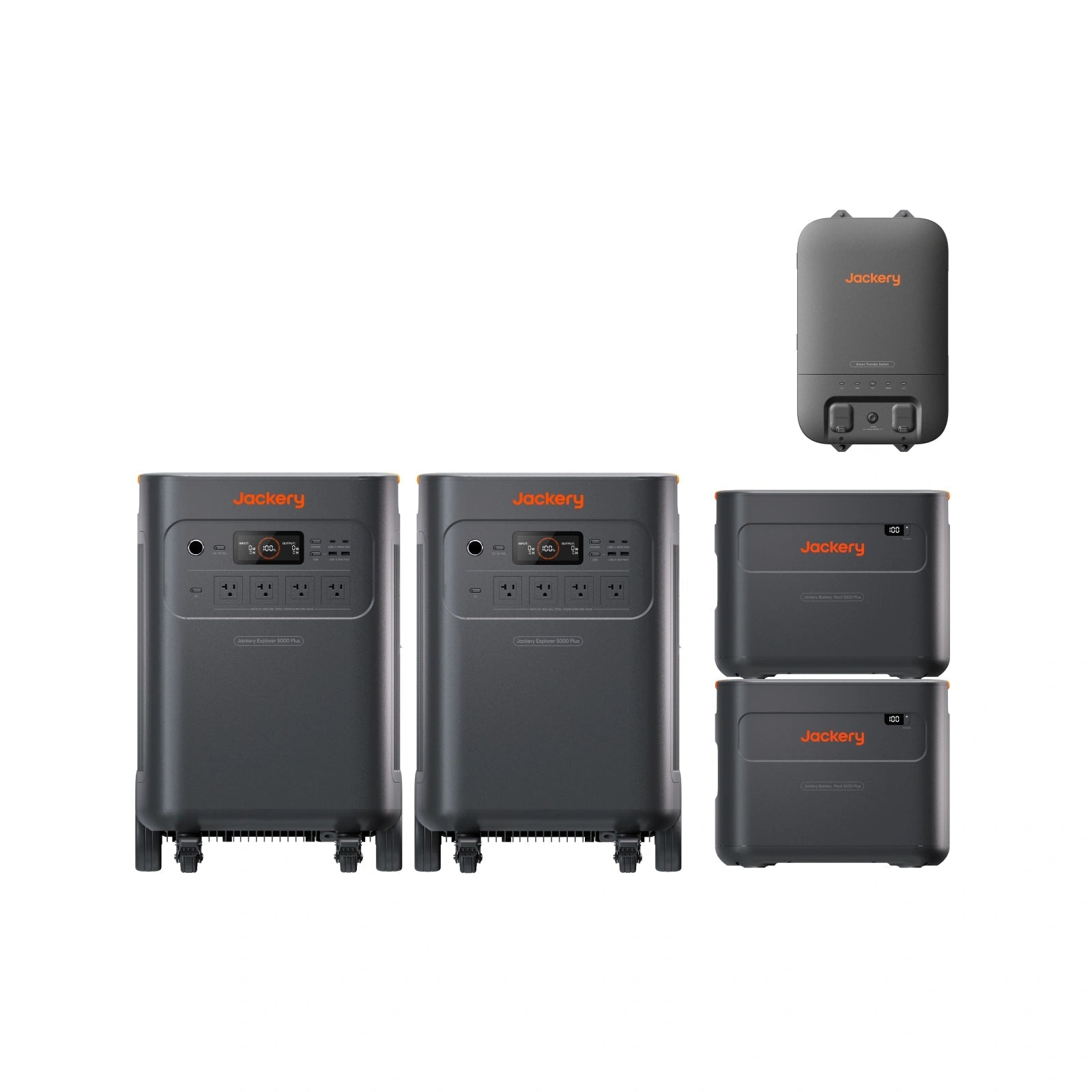 Image of Jackery Whole-Home Backup Kit  5000 Plus (20kWh)
