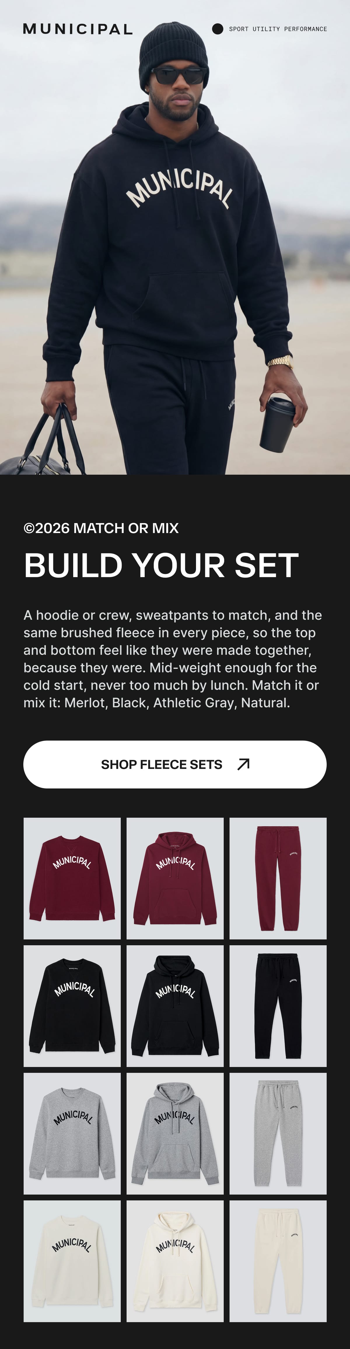 M.OG Fleece Sets - Shop Now