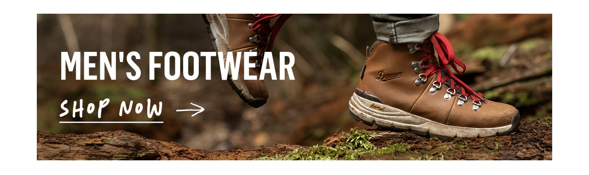Men's Footwear. Shop Now