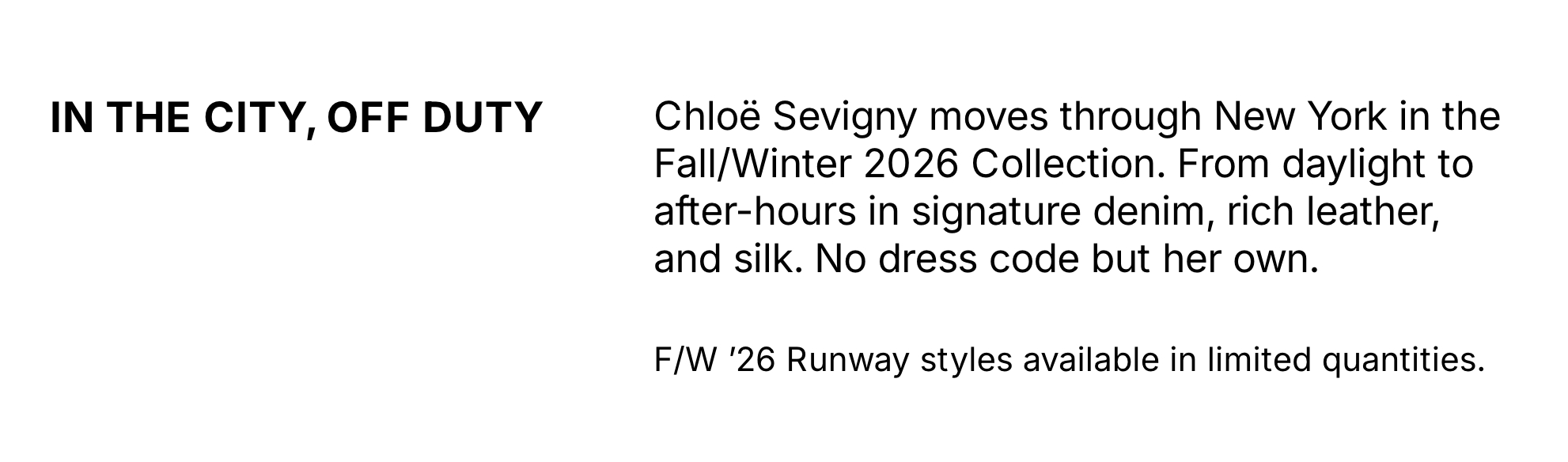Shop F/W 26 Collection