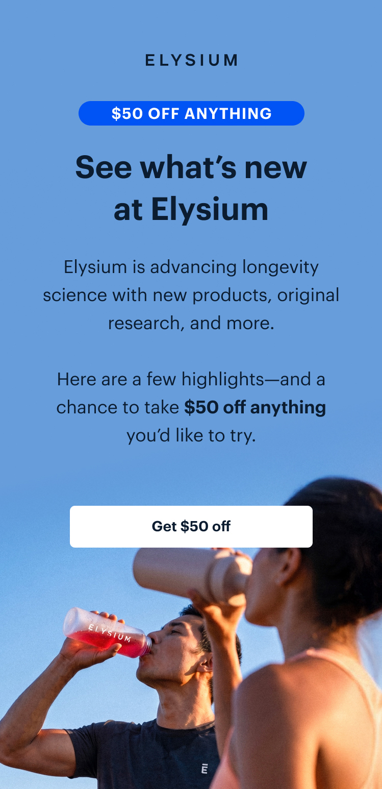 ELYSIUM | $50 OFF ANYTHING | See what&rsquo;s new at Elysium |  Get $50 off