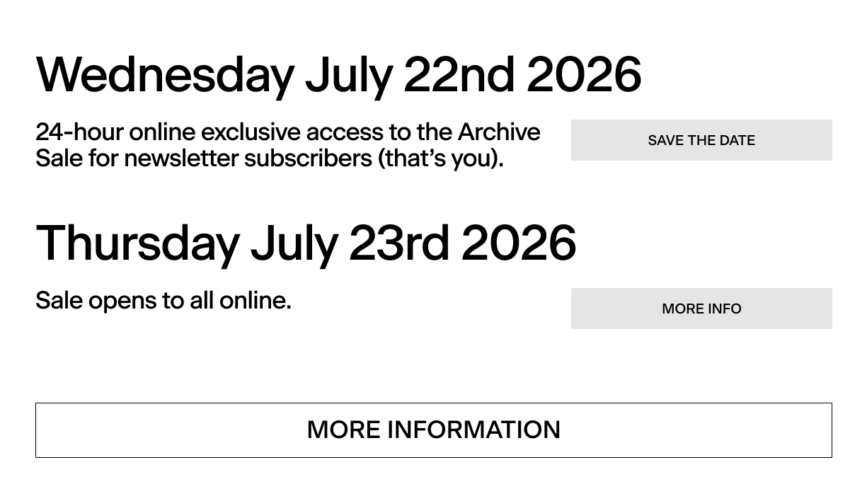 Archive Sale