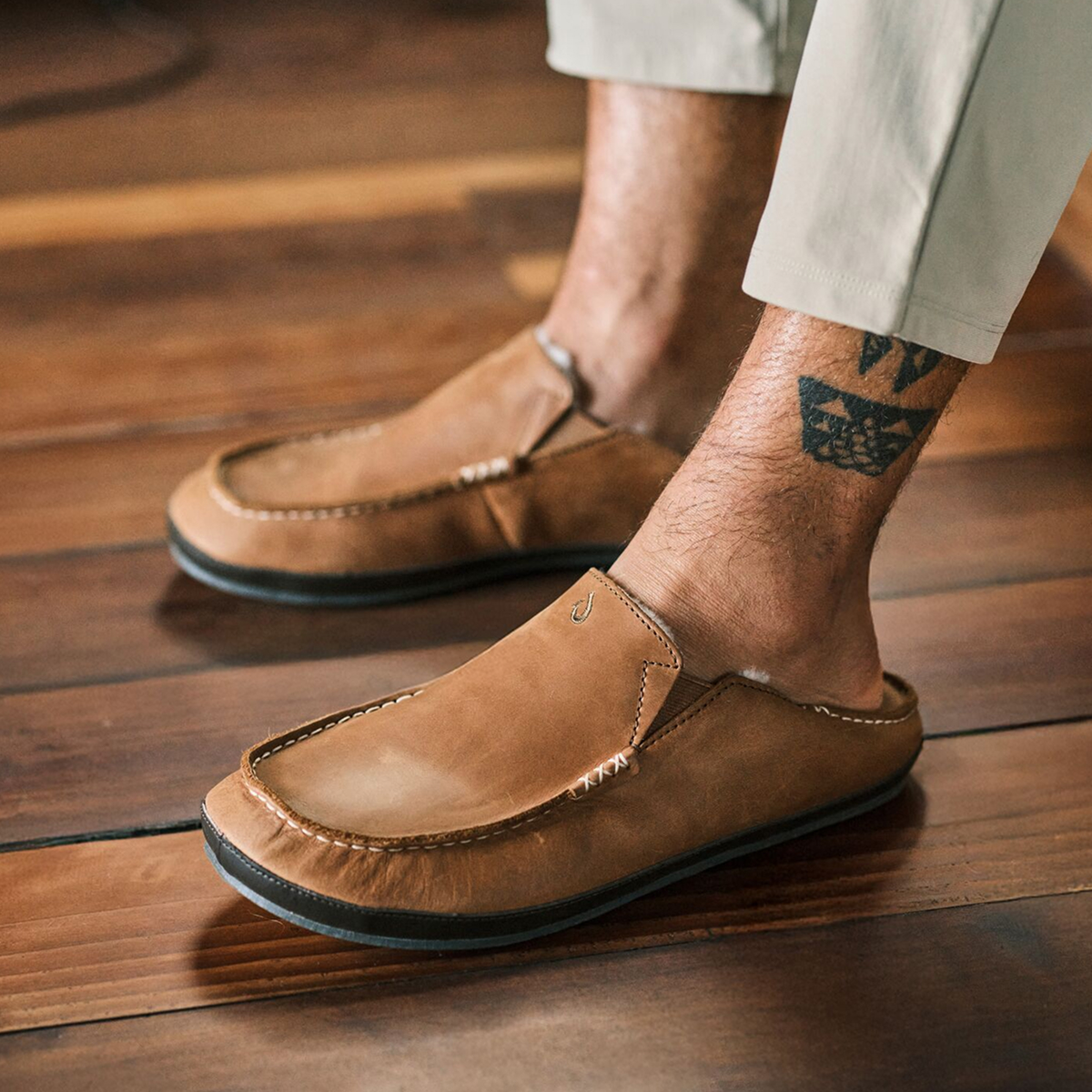 Leather Slippers