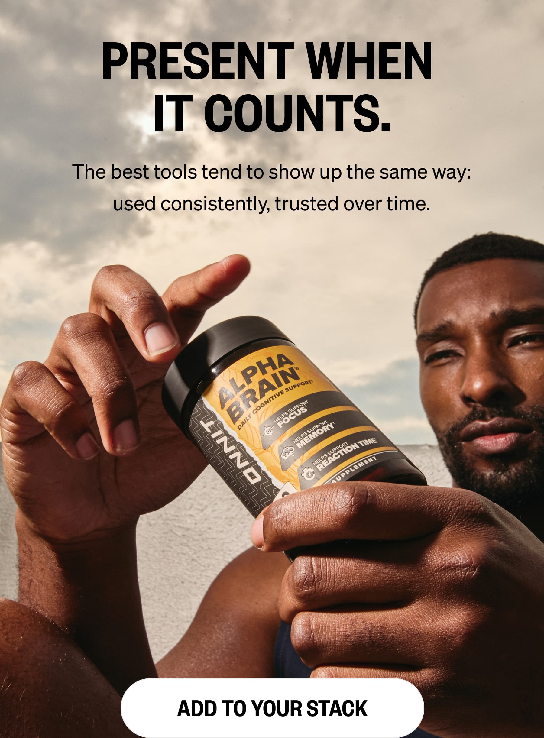 PRESENT When  it Counts. The best tools tend to show up the same way: used consistently, trusted over time. Add To Your Stack
