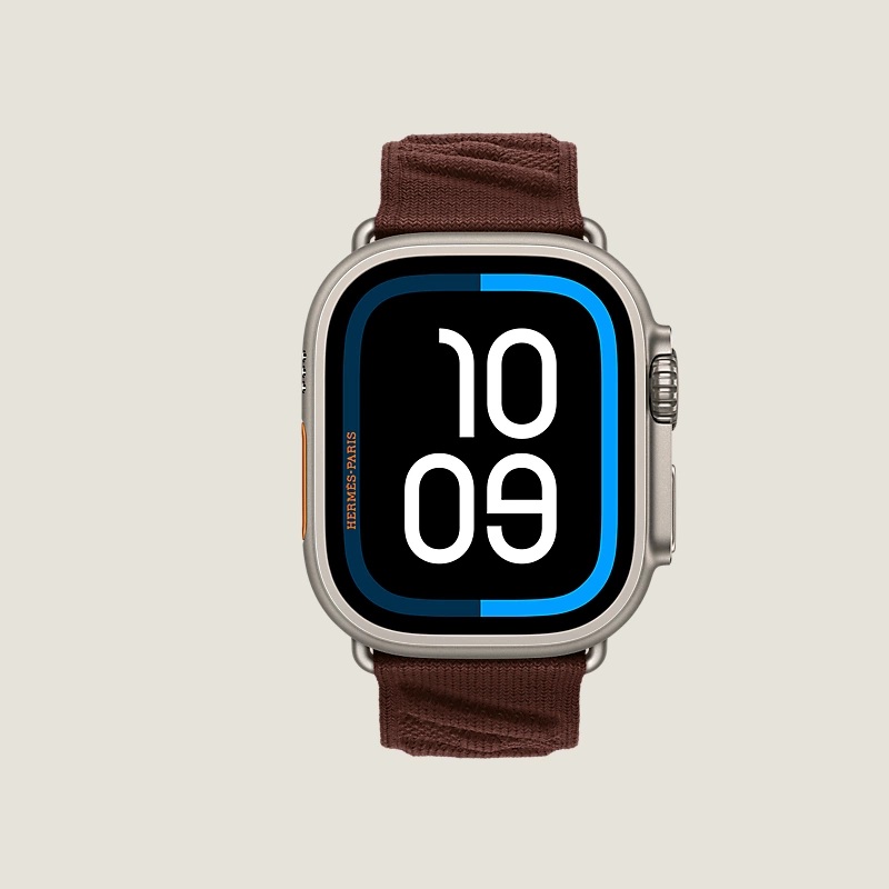 Image of Ultra 4 case & Band Apple Watch Herm&egrave;s Single Tour 49 mm En Mer