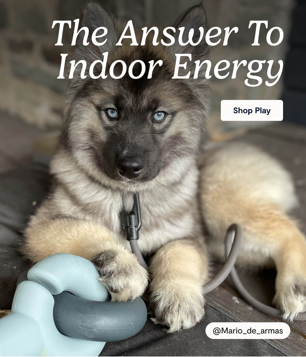 The Answer to Indoor Energy. Shop Play. @Mario_de_armas