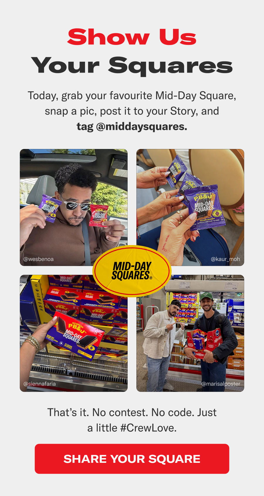 Show Us Your Squares!