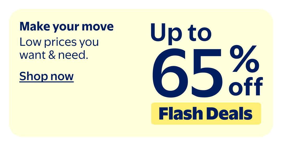 Low prices you want & need.