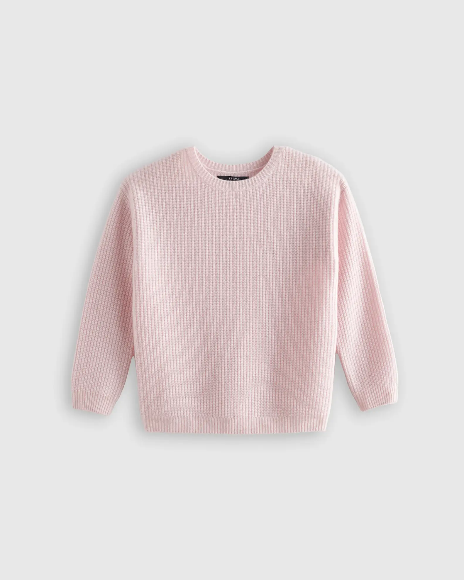 Washable Cashmere Fisherman Tunic Sweater