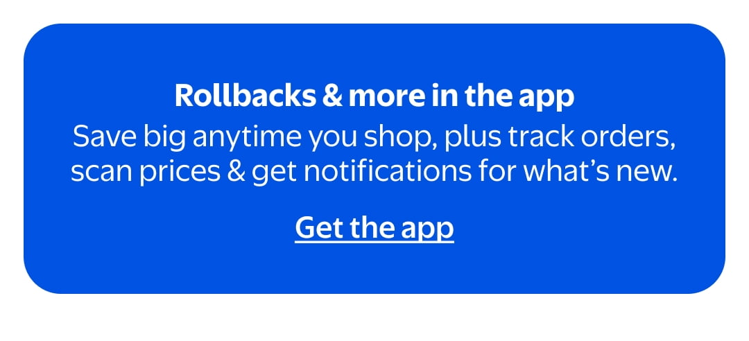 Rollbacks & more in the app