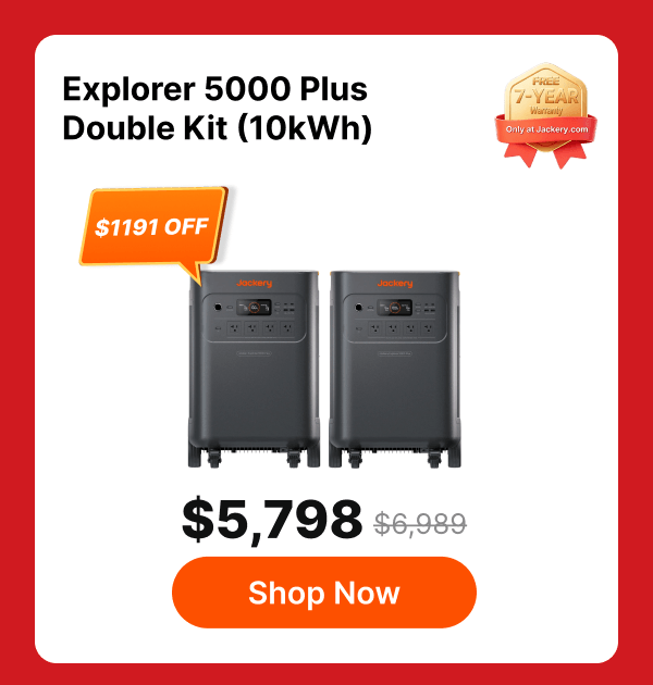 Explorer 5000 PlusDouble Kit (10kWh)