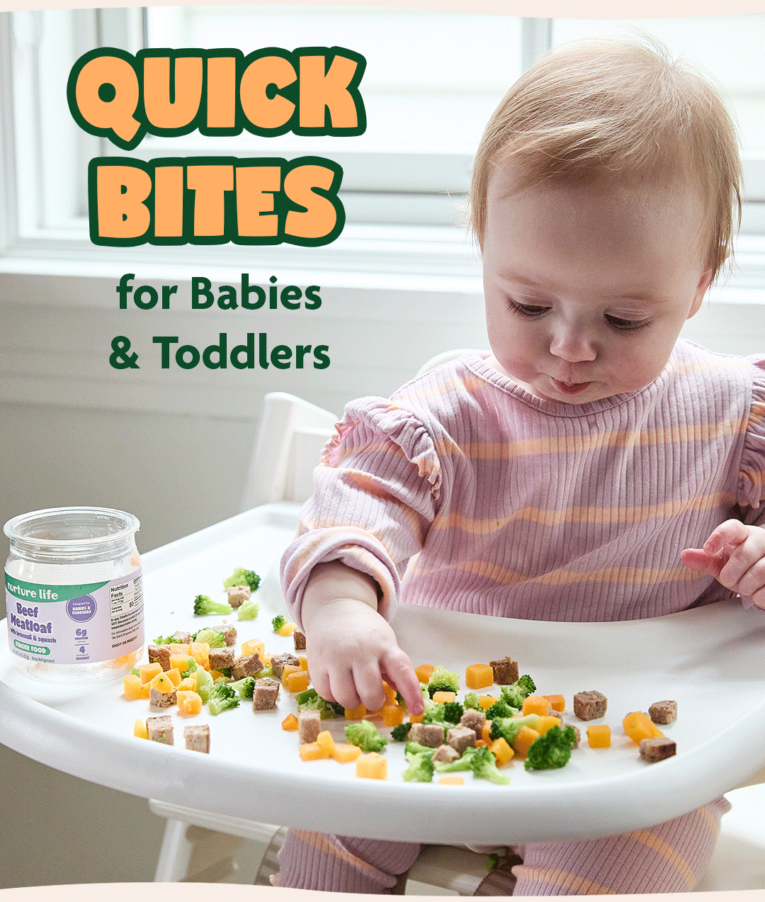Quick bites for babies & toddlers