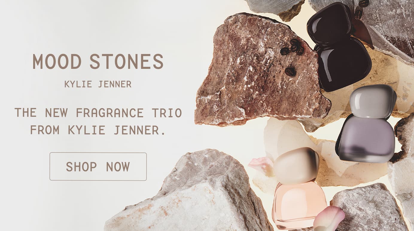 mood stones: the new fragrance trio from kylie jenner