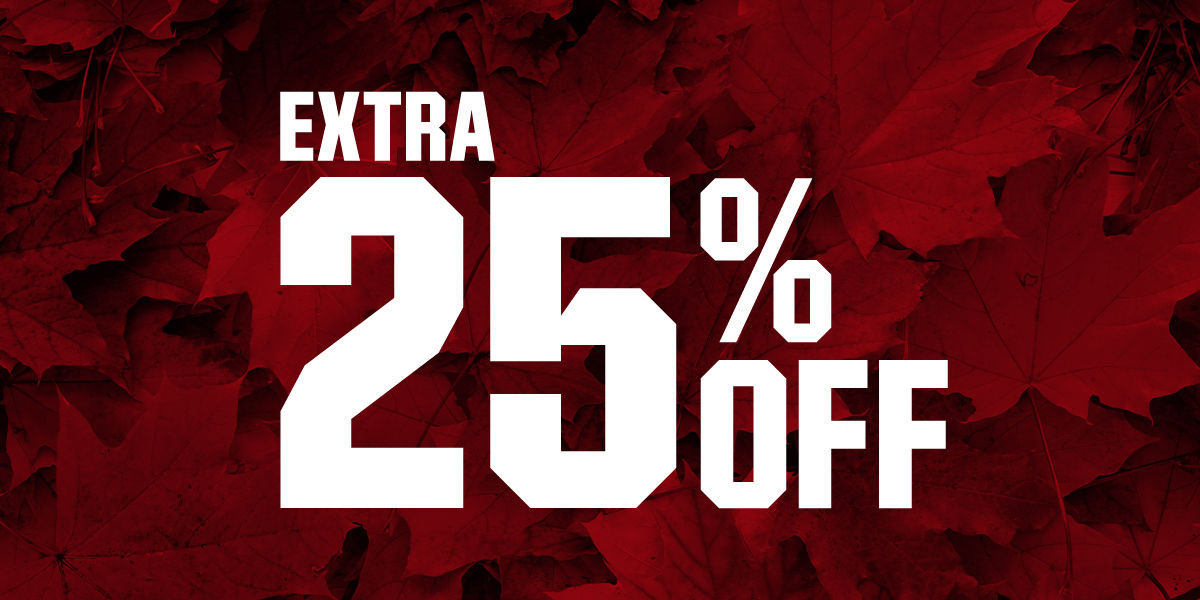 Extra 25% off.