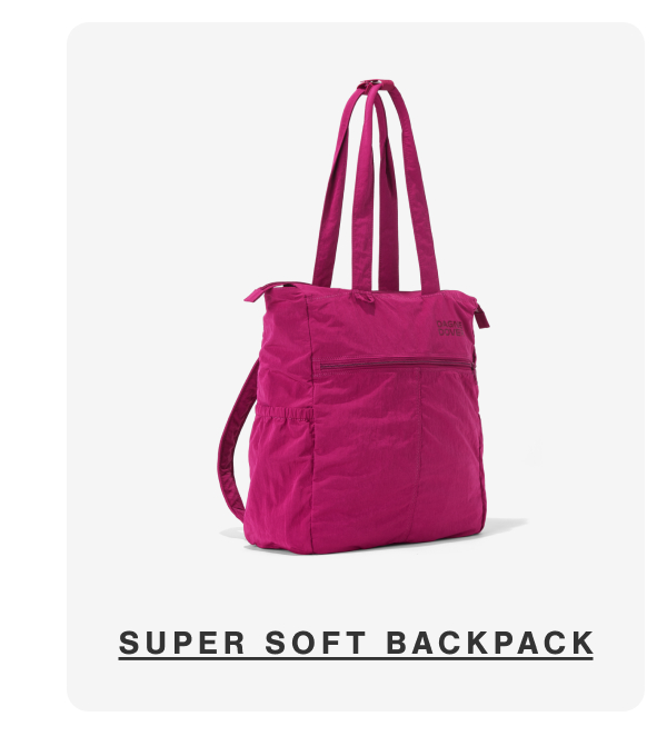 Super Soft Convertible Backpack