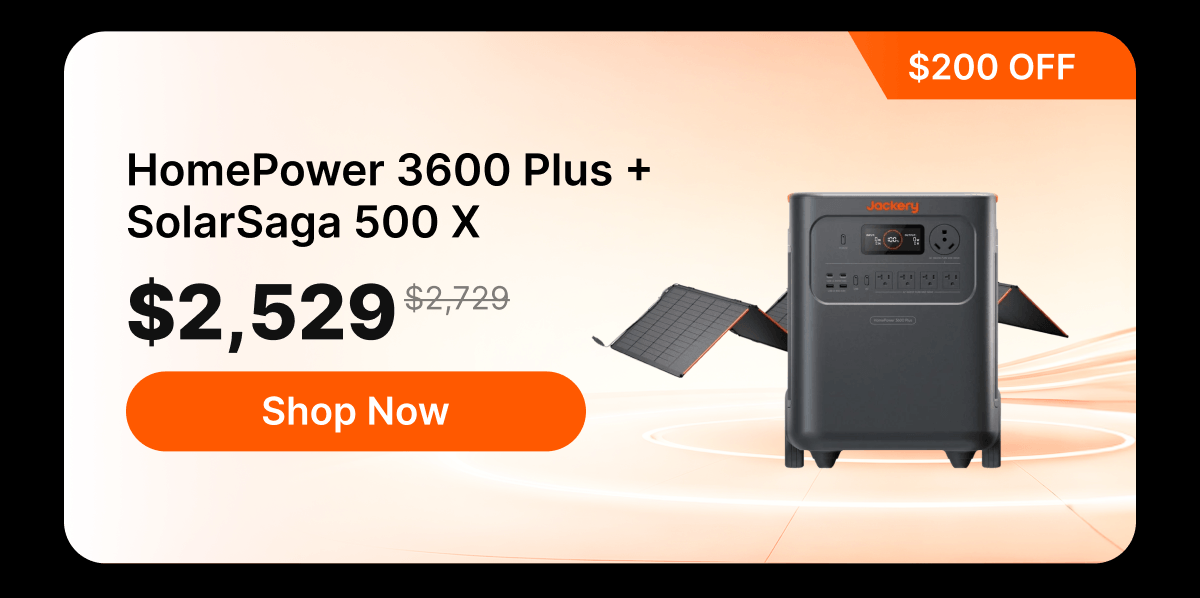 HomePower3600 Plus (7.2kWh) +SolarSaga 500 X