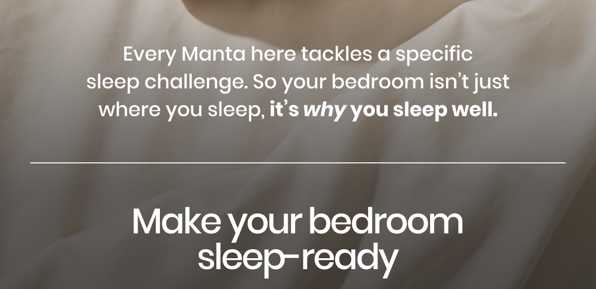 Make your bedroom sleep-ready