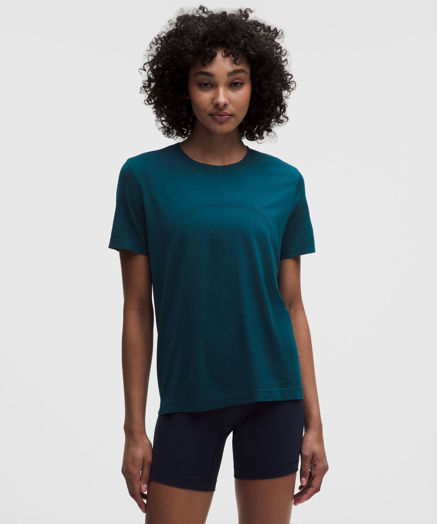 Swiftly Relaxed Short-Sleeve Shirt *Hip Length
