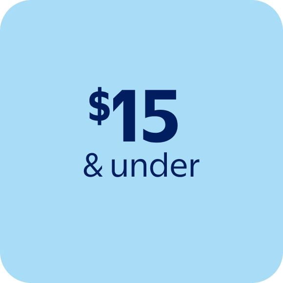 $15 & under