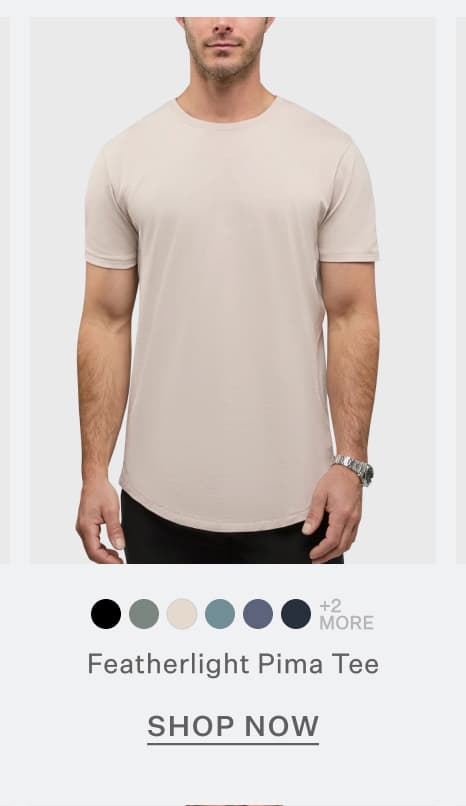 Featherlight Pima Tee