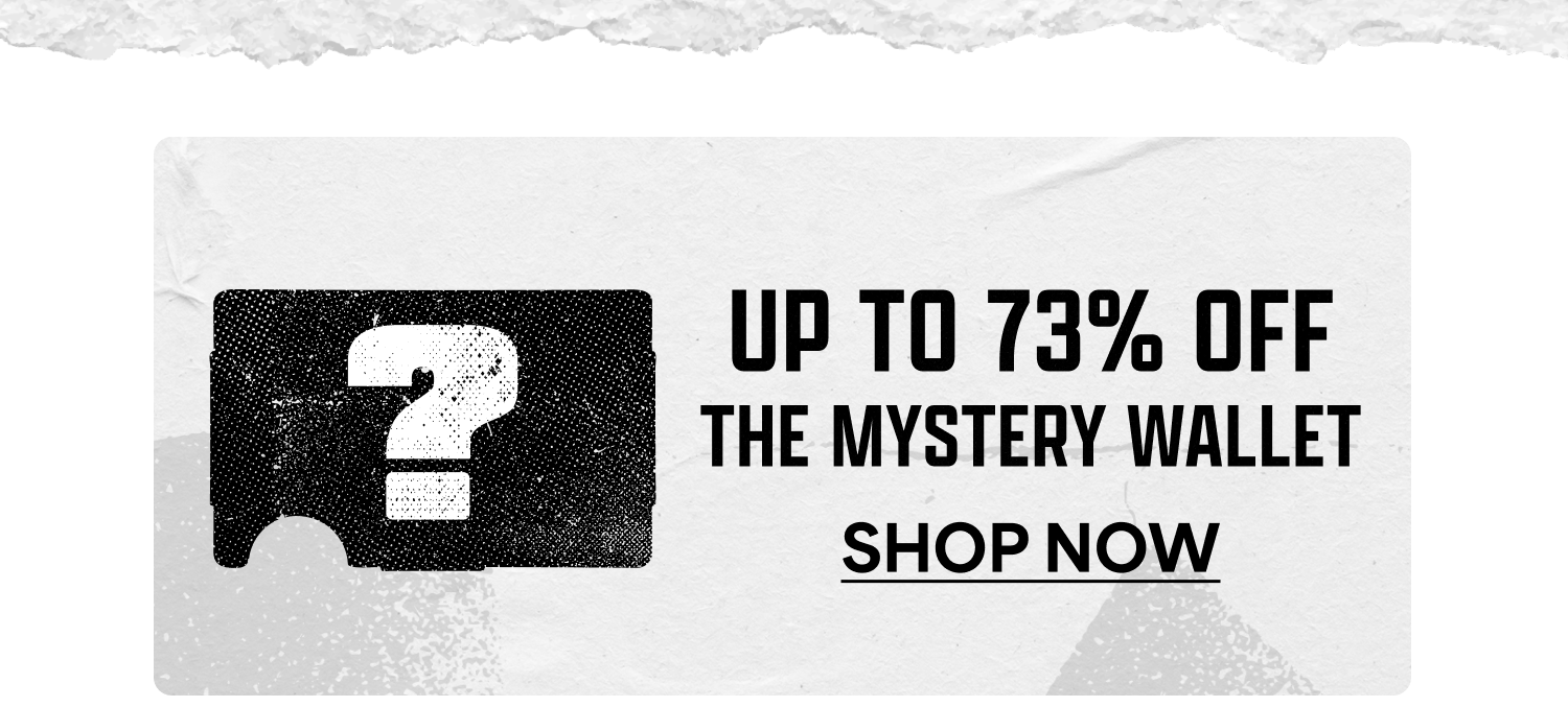 Up to 73% OFF the Mystery Wallet | Shop Now