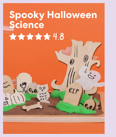 Spooky Halloween Science, rated 4.8 out of 5 stars. Discover the shocking science of static electricity with 3 spooky experiments!.