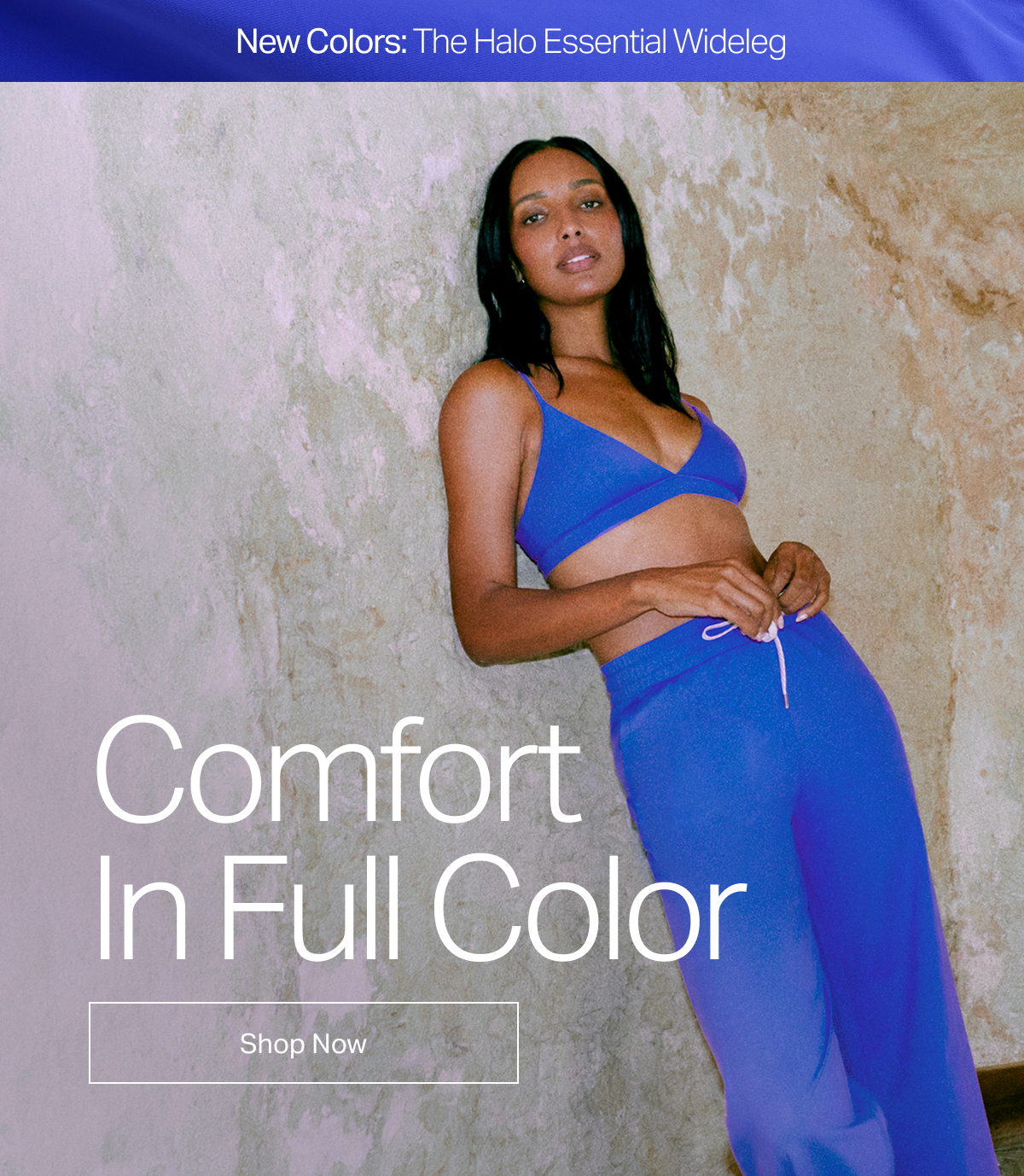 New Colors: The Halo Essential Wideleg