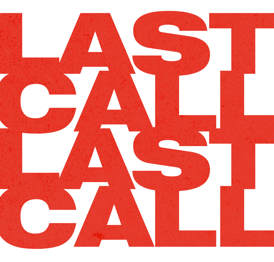 Last call on the sale!