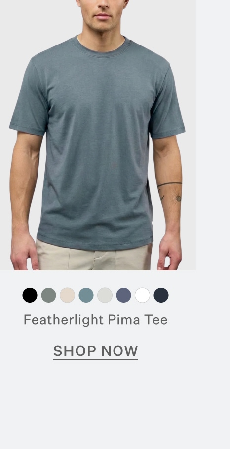 Featherlight Pima Tee