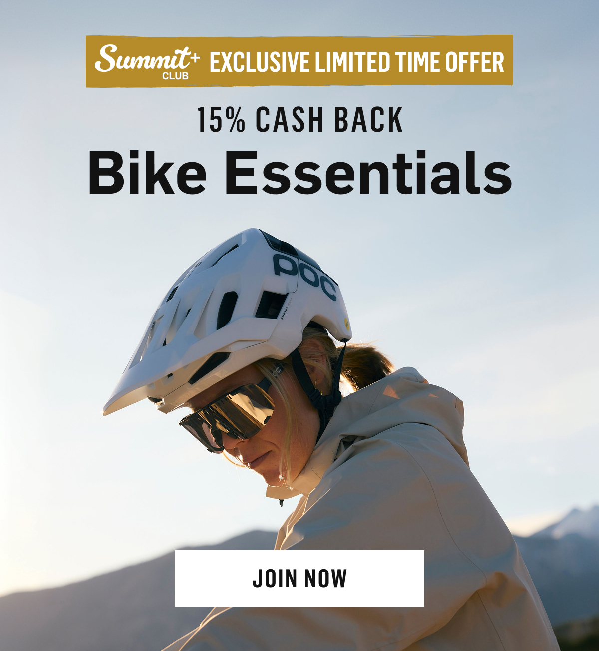 15% Cash Back On Bike Essentials For Summit Club+ Members | Shop Now