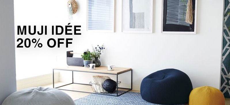 Shop MUJI IDEE 20% OFF