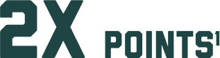 2X POINTS (footnote1)