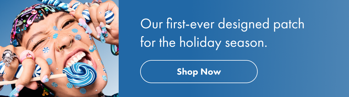 Our first-ever designed patch for the holiday season - shop now