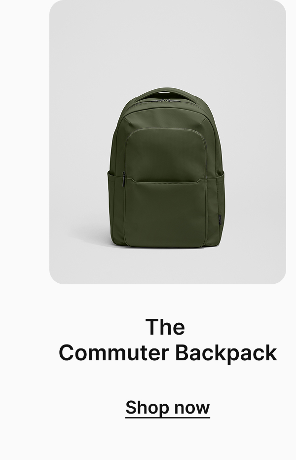 The Commuter Backpack | Shop now