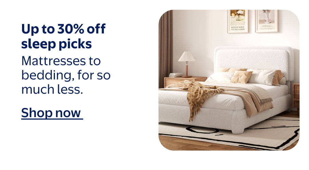 Mattresses to bedding, for so much less.