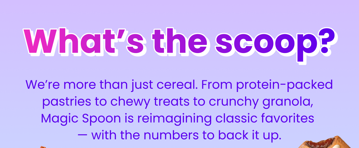 What's the scoop?