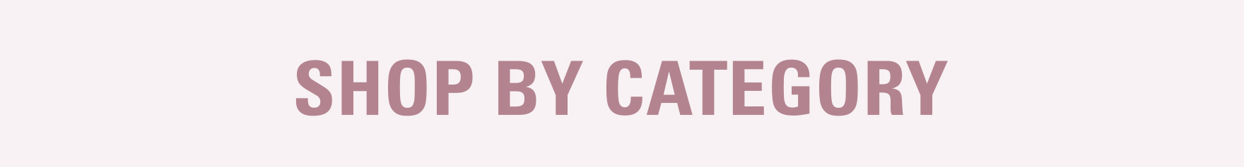 shop by category