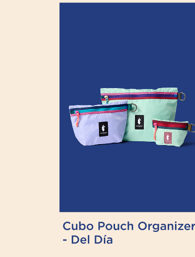 Cubo Pouch Organizers - Del D&iacute;a