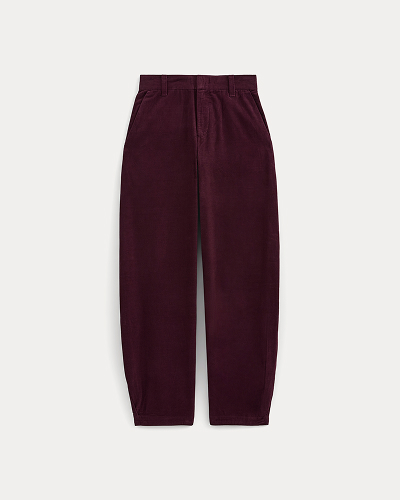 Image | Balloon Pant in Pinwale Corduroy | Deep Plum