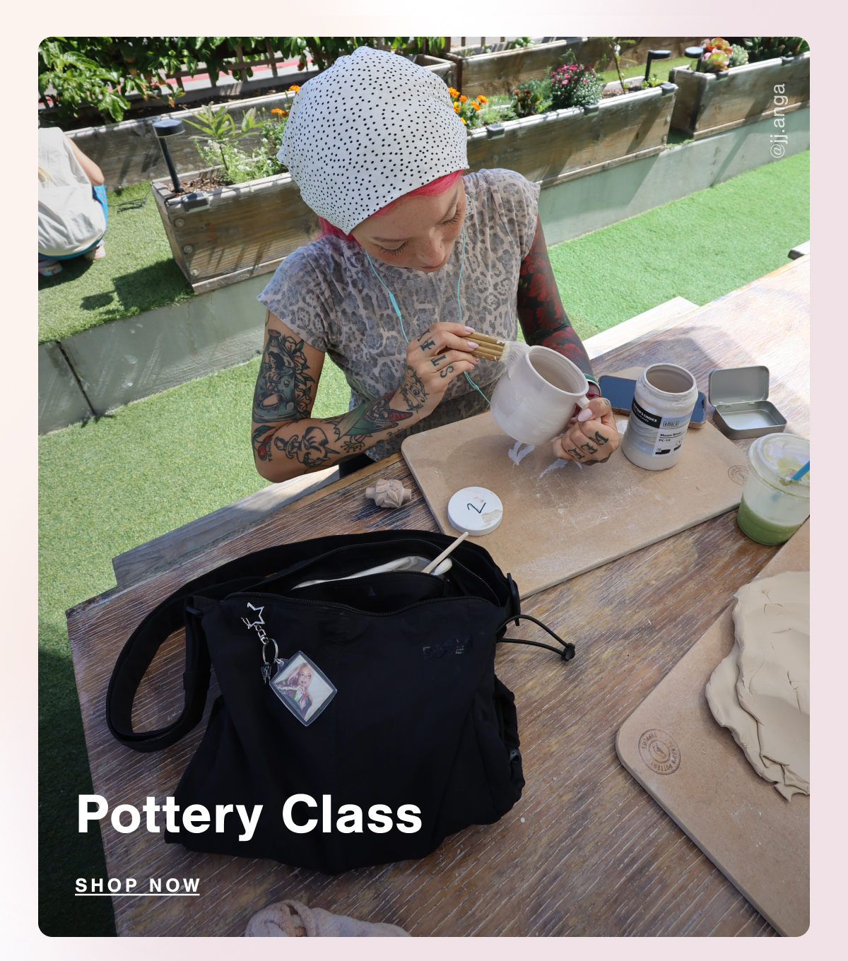 Pottery Class. SHOP NOW.