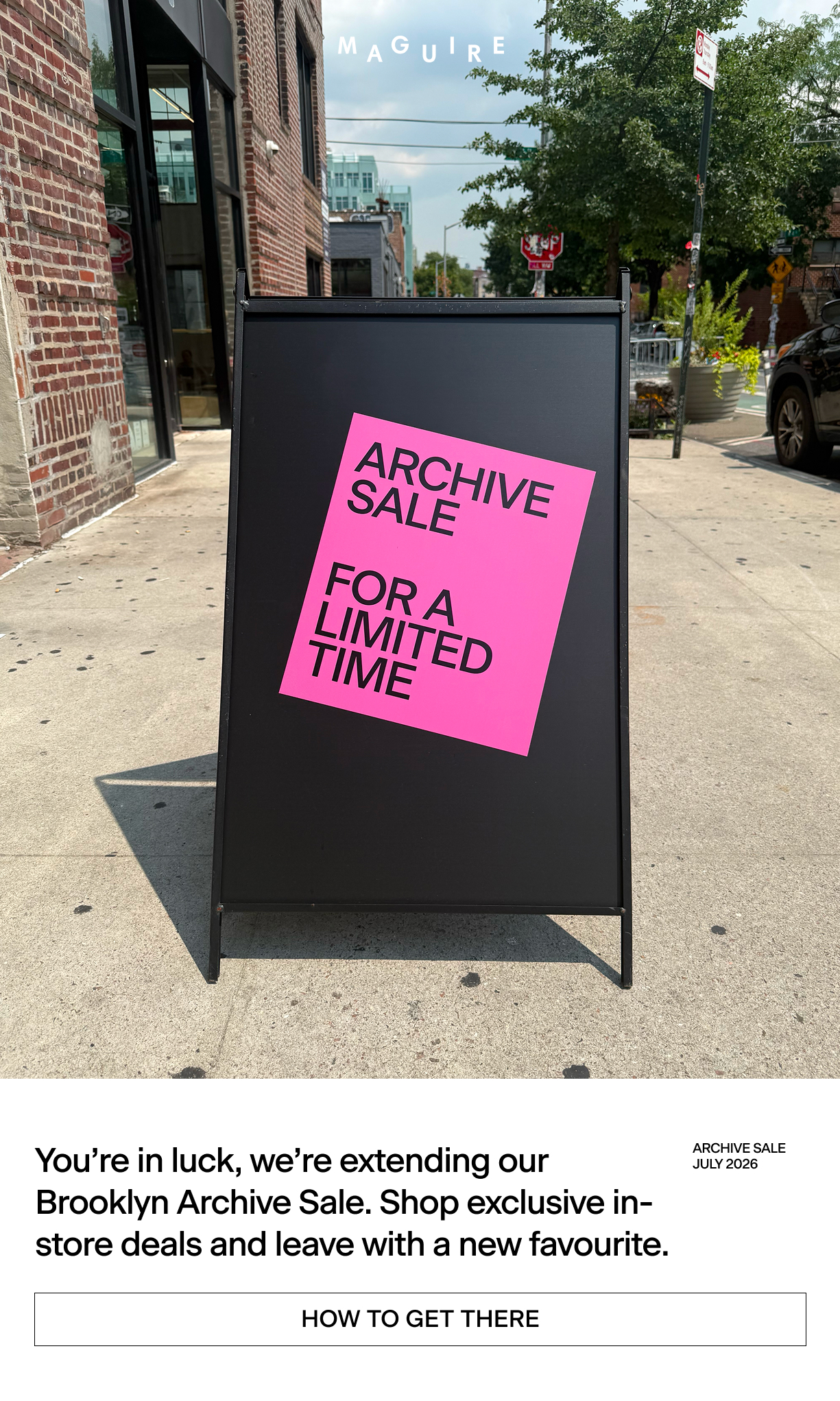 Archive Sale