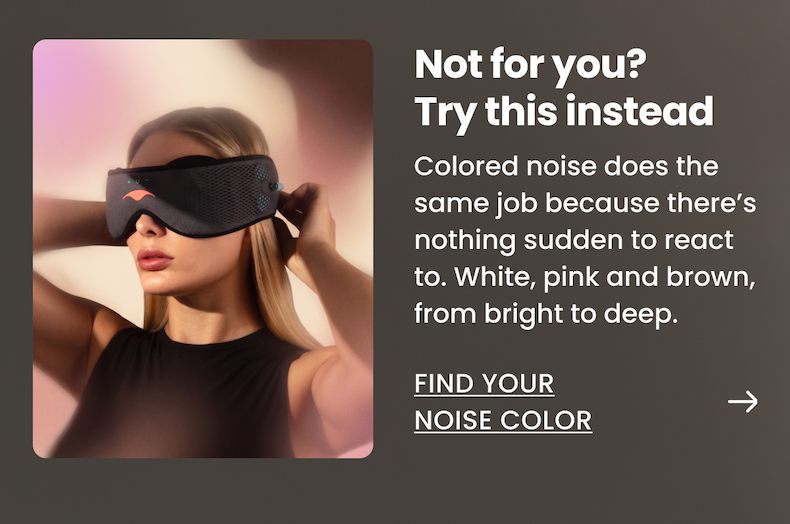 Find your noise color