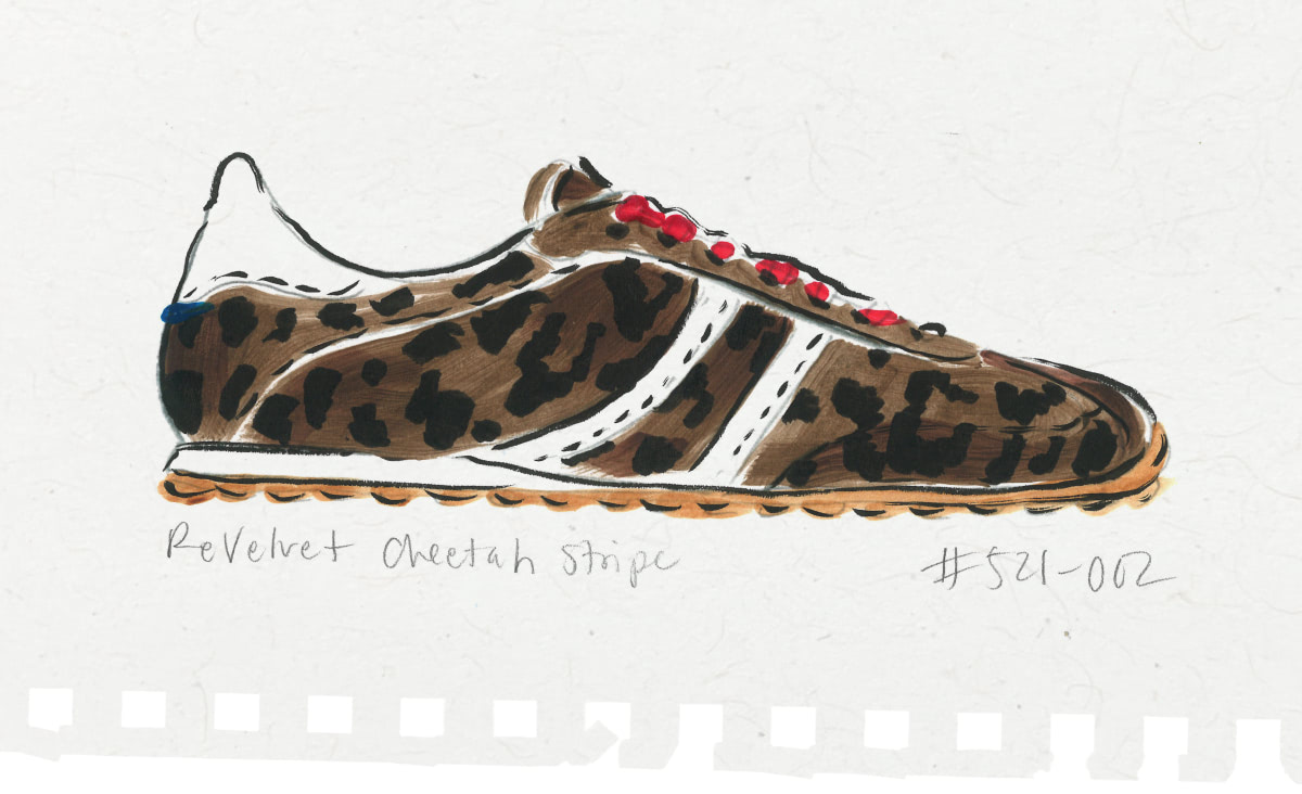 Ivy Sneaker ReVelvet Cheetah