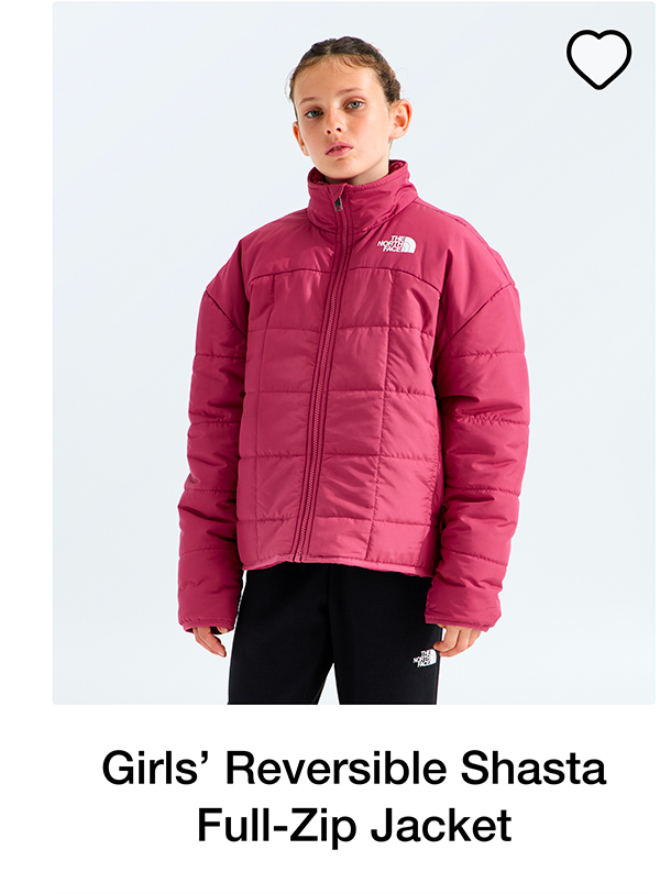 Girls' Reversible Shasta Full-Zip Jacket