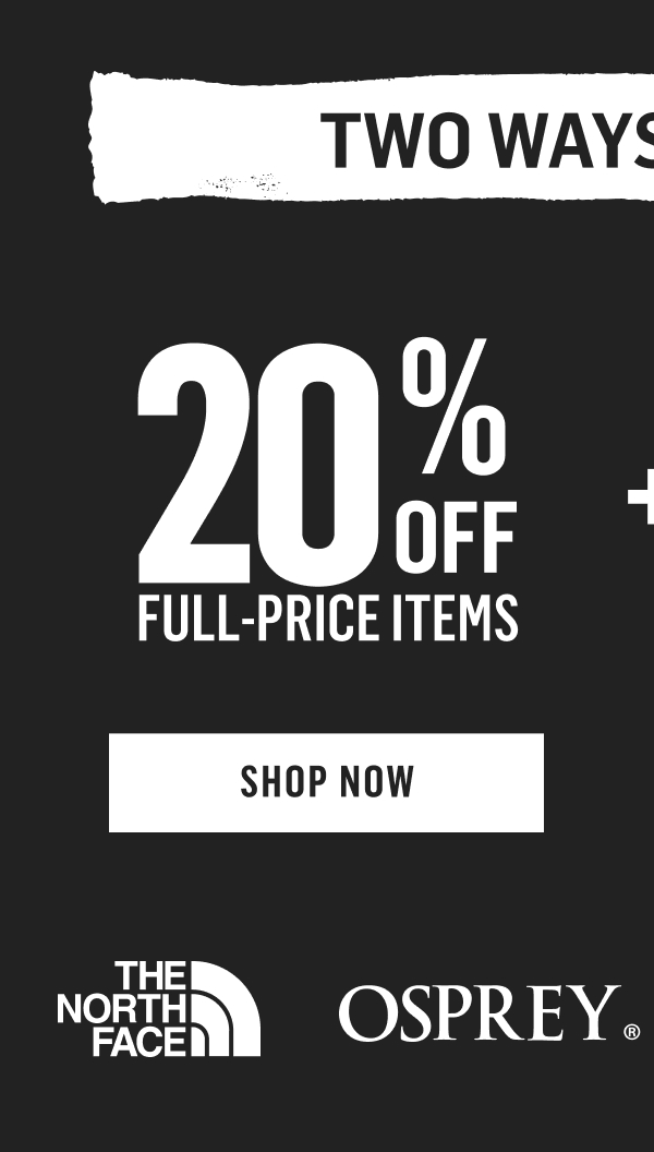 20% Off Full Price Items | Shop Now