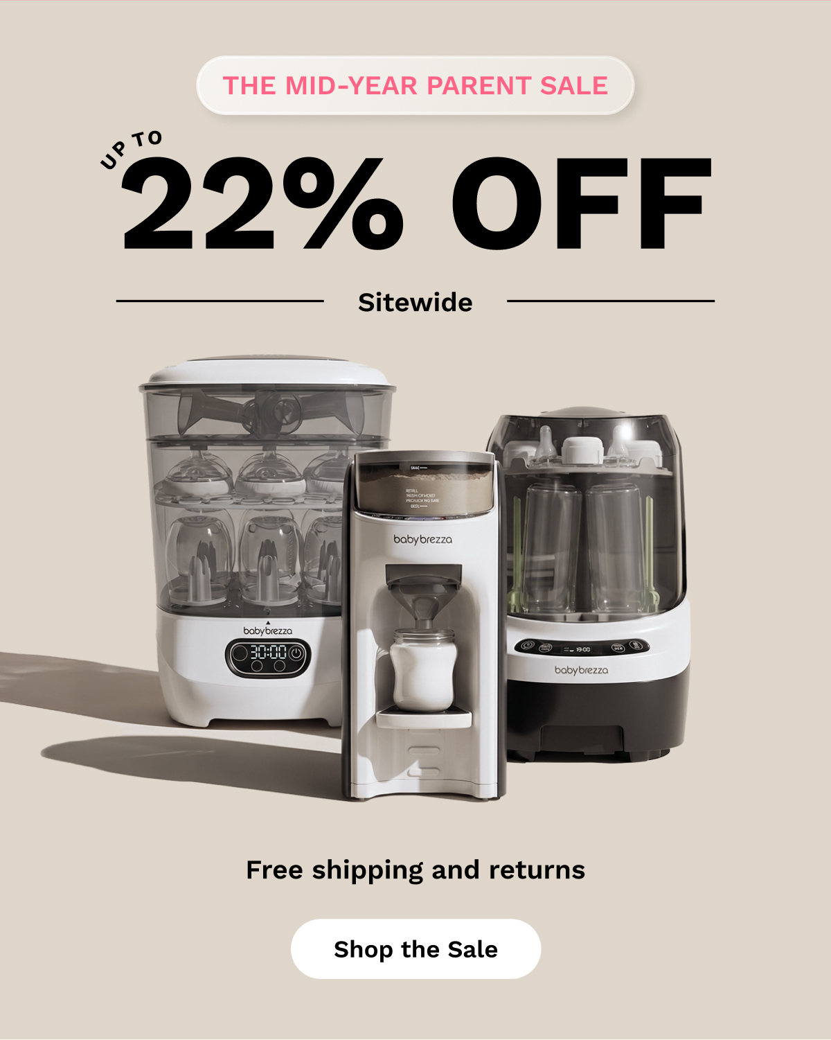 The Mid-Year Parent Sale Up To 22% OFF Sitewide | Shop The Sale