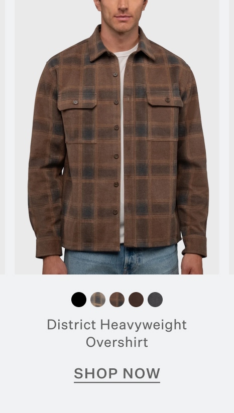District Heavyweight Overshirt
