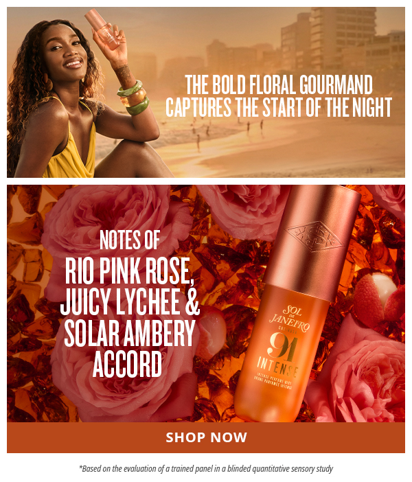 The Bold Floral Gourmand Captures The Start of the Night 
